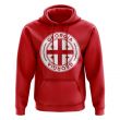 Georgia Football Badge Hoodie (Red)