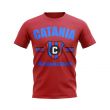 Catania Established Football T-Shirt (Red)