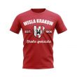 Wisla Krakow Established Football T-Shirt (Red)