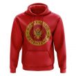 Montenegro Football Badge Hoodie (Red)