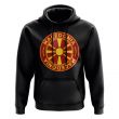 Macedonia Football Badge Hoodie (Black)