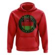 Malawi Football Badge Hoodie (Red)