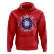 Myanmar Football Badge Hoodie (Red)