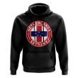 Netherlands Antilles Football Badge Hoodie (Black)