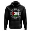 Palestine Football Badge Hoodie (Black)