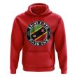 Saint Kitts and Nevis Football Badge Hoodie (Red)