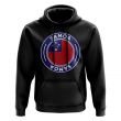 Samoa Football Badge Hoodie (Black)