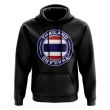 Thailand Football Badge Hoodie (Black)