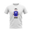 Gianfranco Zola Chelsea Brick Footballer T-Shirt (White)