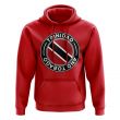 Trinidad and Tobago Football Badge Hoodie (Red)