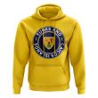 Turks and Caicos Football Badge Hoodie (Yellow)