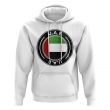 UAE Football Badge Hoodie (White)
