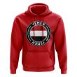 Yemen Football Badge Hoodie (Red)