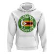 Zimbabwe Football Badge Hoodie (White)