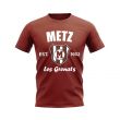 Metz Established Football T-Shirt (Maroon)