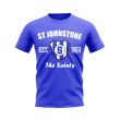St Johnstone Established Football T-Shirt (Royal)