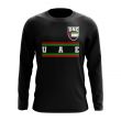 UAE Core Football Country Long Sleeve T-Shirt (Black)