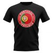 Portugal Football Badge T-Shirt (Black)