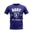 Bury Established Football T-Shirt (Navy)