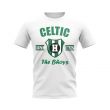 Celtic Established Football T-Shirt (White)