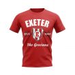 Exeter Established Football T-Shirt (Red)