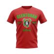 Glentoran Established Football T-Shirt (Red)