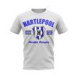 Hartlepool Established Football T-Shirt (White)