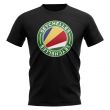 Seychelles Football Badge T-Shirt (Black)