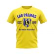 Las Palmas Established Football T-Shirt (Yellow)