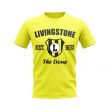 Livingston Established Football T-Shirt (Yellow)