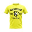 Livingston Established Football T-Shirt (Yellow)