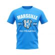 Marseille Established Football T-Shirt (Sky)