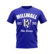 Millwall Established Football T-Shirt (Blue)