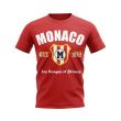 Monaco Established Football T-Shirt (Red)