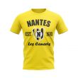 Nantes Established Football T-Shirt (Yellow)