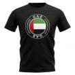 UAE Football Badge T-Shirt (Black)