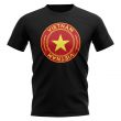 Vietnam Football Badge T-Shirt (Black)