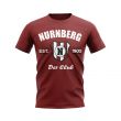 Nurnberg Established Football T-Shirt (Maroon)