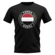 Yemen Football Badge T-Shirt (Black)