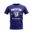 Preston Established Football T-Shirt (Navy)