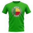 Benin Football Badge T-Shirt (Green)