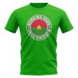 Burkina Faso Football Badge T-Shirt (Green)