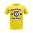 Shrewsbury Established Football T-Shirt (Yellow)