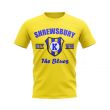 Shrewsbury Established Football T-Shirt (Yellow)