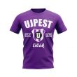 Ujpest Established Football T-Shirt (Purple)