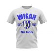 Wigan Established Football T-Shirt (White)