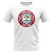 Belize Football Badge T-Shirt (White)