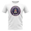 Cayman Islands Football Badge T-Shirt (White)