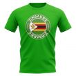 Zimbabwe Football Badge T-Shirt (Green)