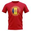 Andorra Football Badge T-Shirt (Red)